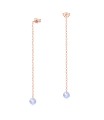 Dangling Chain Silver Earring STC-2216